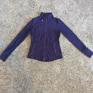 TSLA Purple Athletic Active Jacket, Size XS